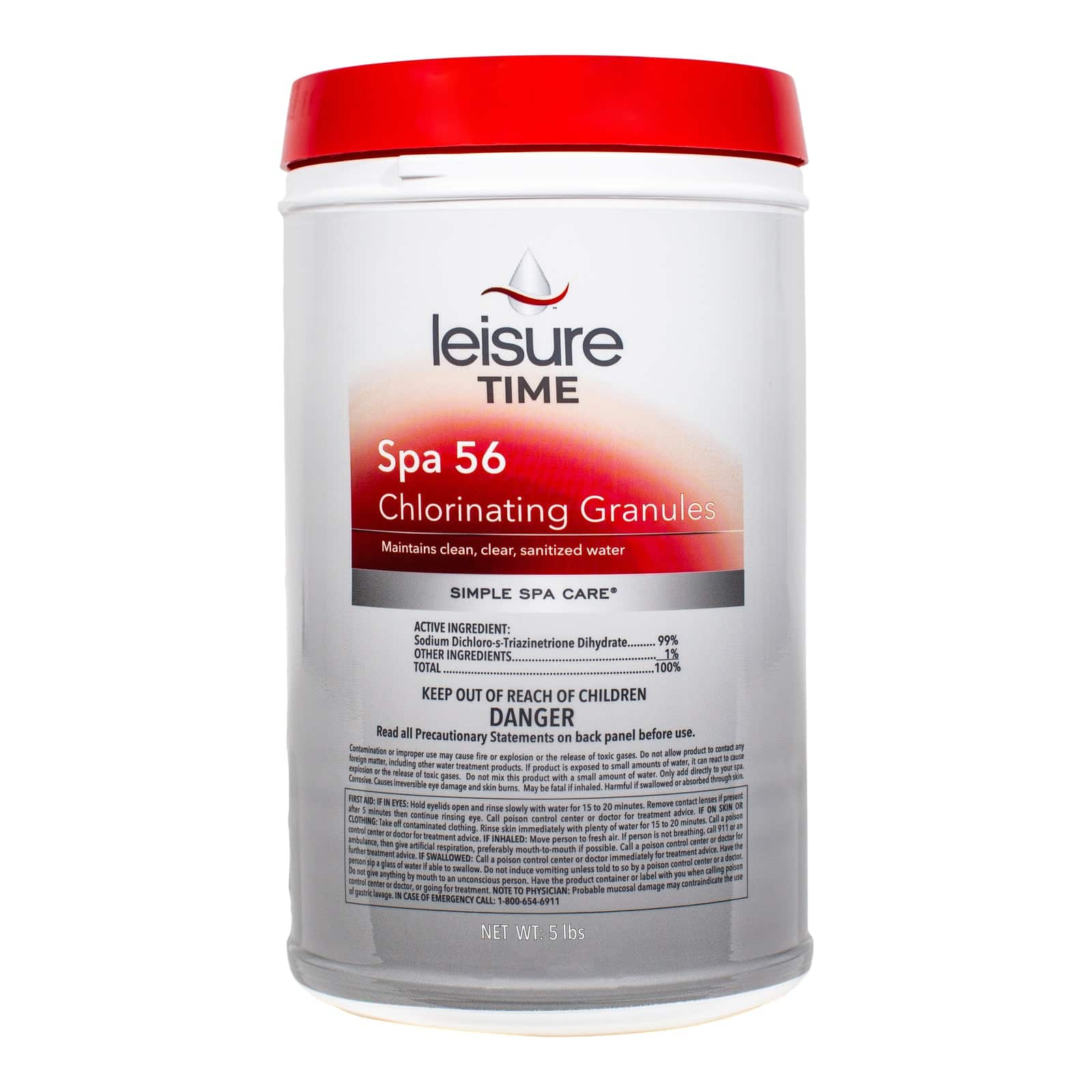 Spa 56 Chlorinating Granules by Leisure Time™ | 5lb