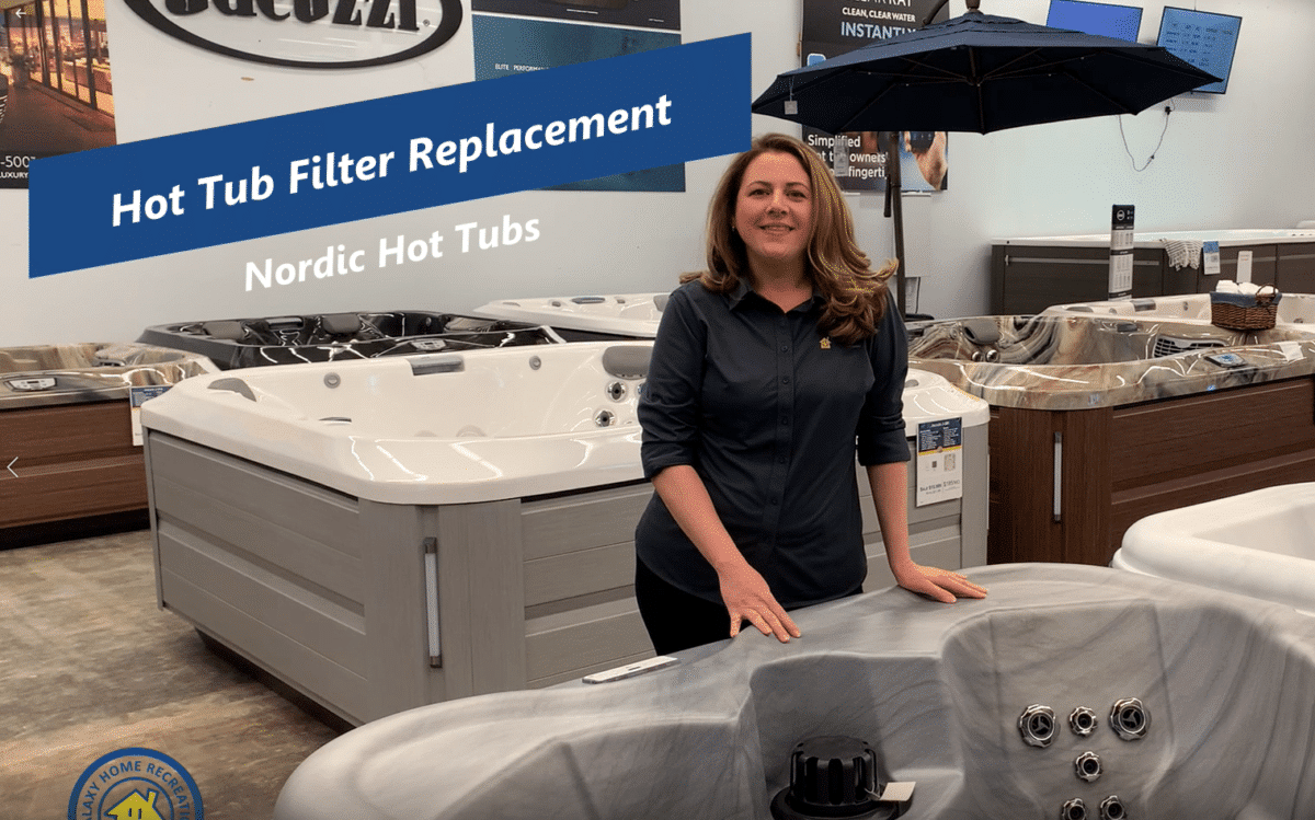 How to Replace Your Filter on Nordic Hot Tubs