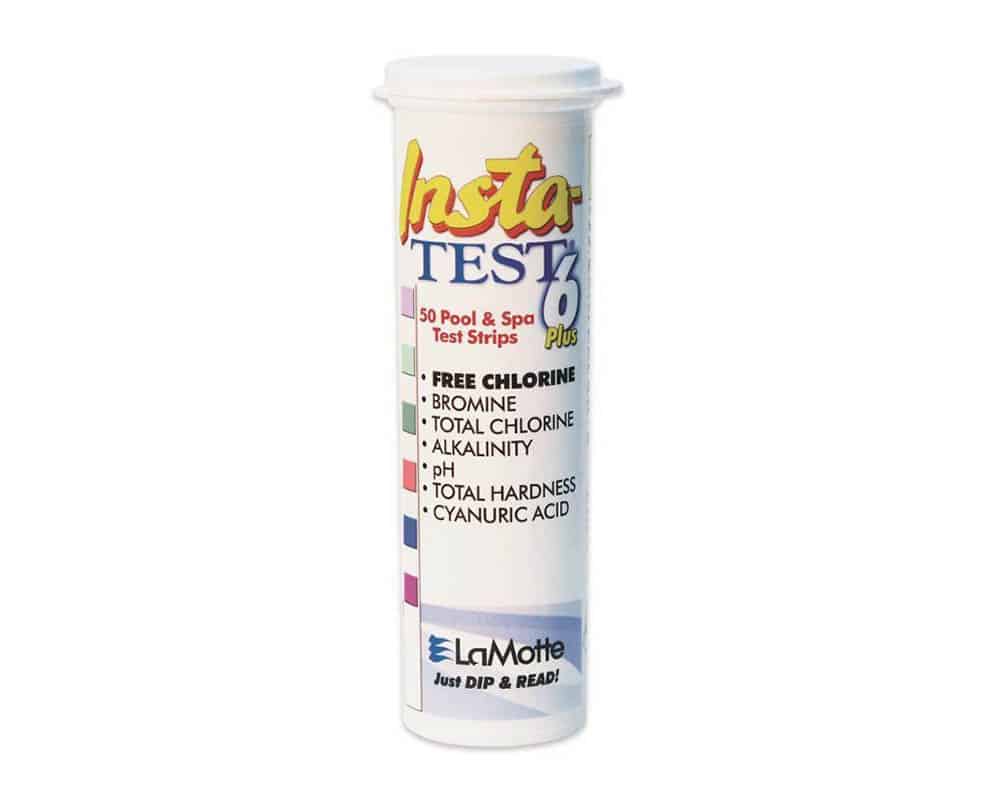 Insta-test 6 Plus Test Strips by LaMotte | 50 Strips