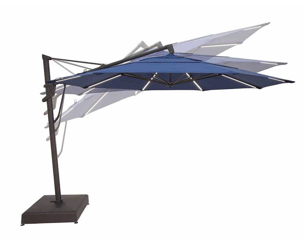 Starlux AKZP13 Plus Cantilever Patio Umbrella – 13′