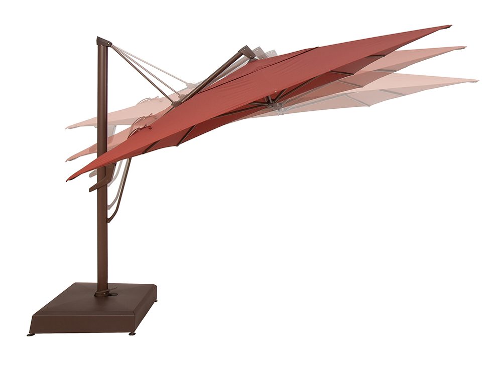 AKZPRT Plus Cantilever Patio Umbrella – 10′ x 13′