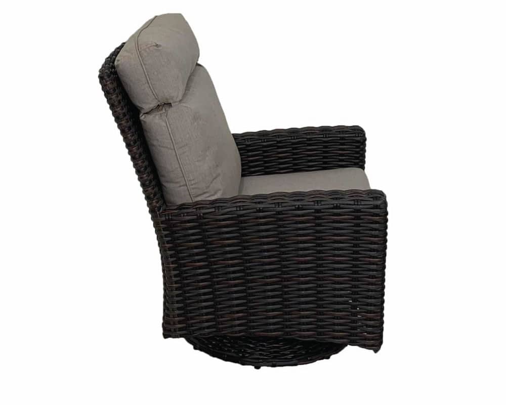 Ventura Wicker Swivel Rocker Chair