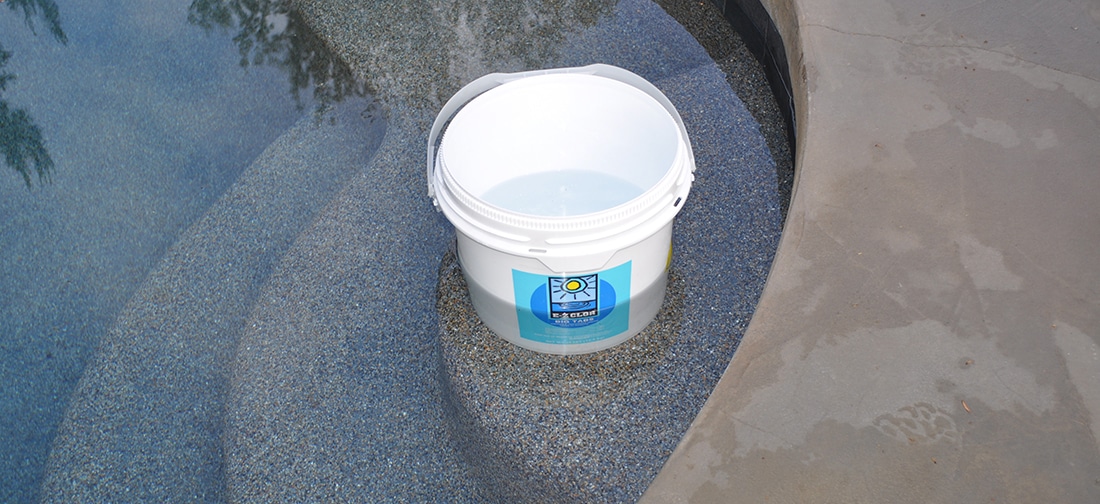 bucket test pool leak water level