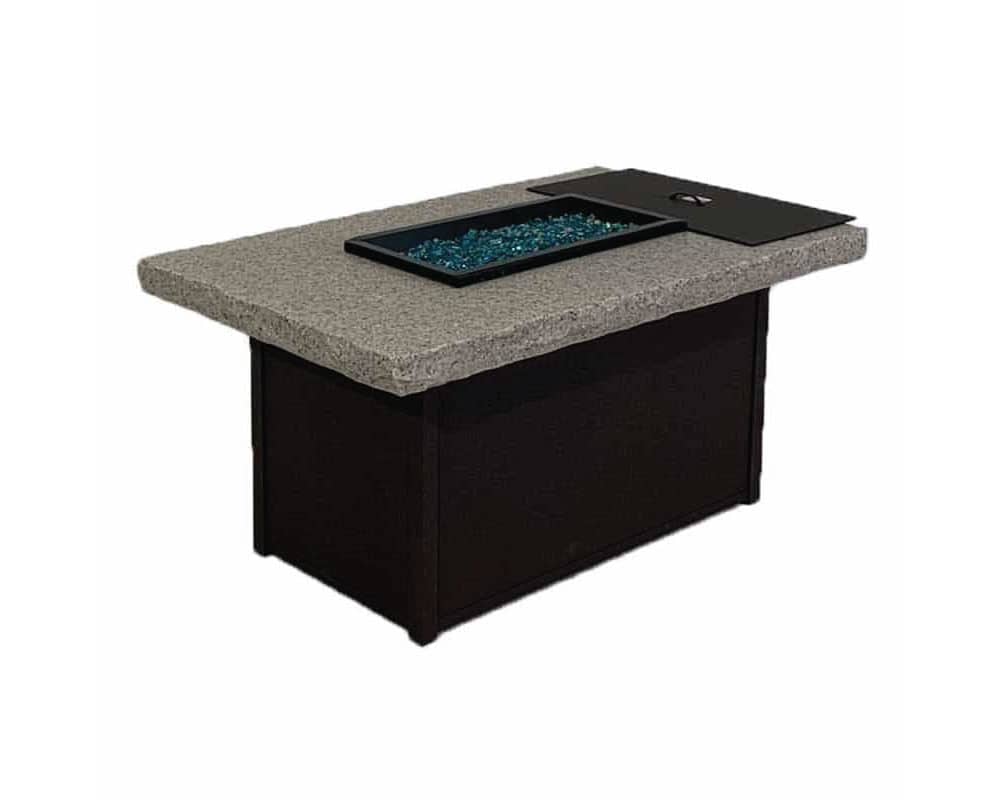 Shadow Rock Rectangle Fire Table – 52″ x 32″