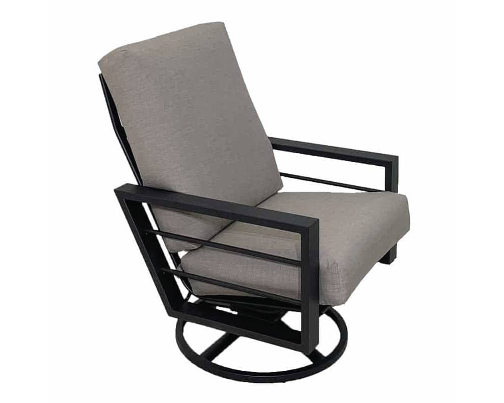 Sutton High Back Swivel Rocker Chair