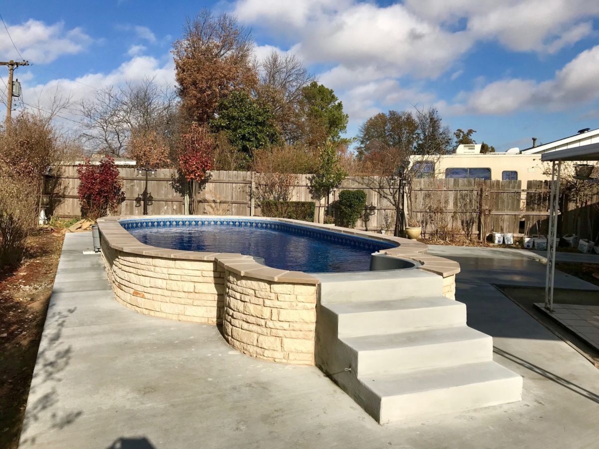Semi-Inground Pool Install: What to Expect