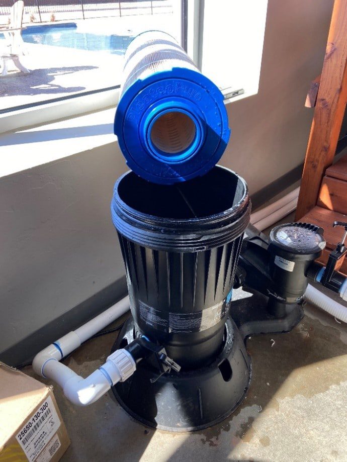 200 Sq Ft Pool Cartridge Filter (Sherlock System without Dirt Catcher)