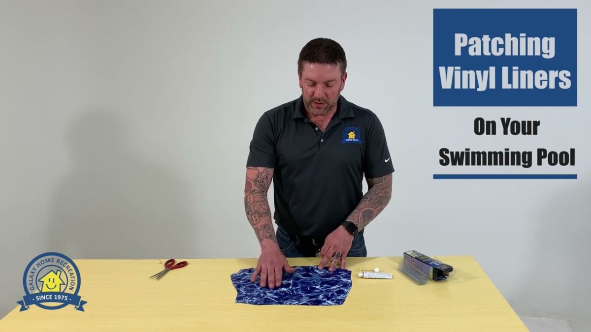 How to Patch a Vinyl Pool Liner (Video)