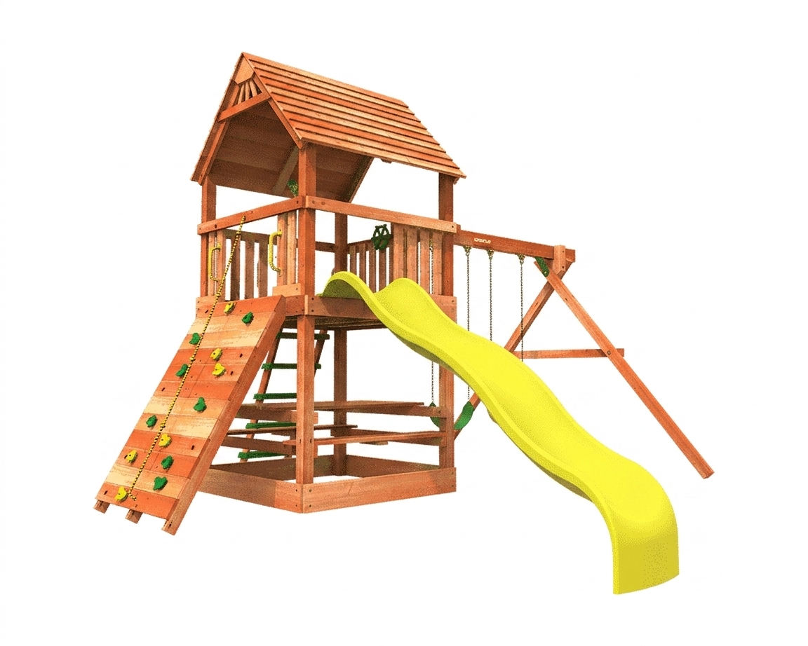 Monkey Tower B Swing Set