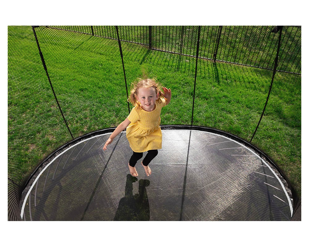 6x9ft Compact Oval Trampoline