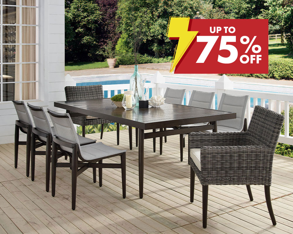 Galaxy Warehouse Sale Landing Page Patio Deal