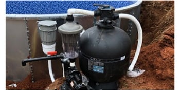 pool pump and filter