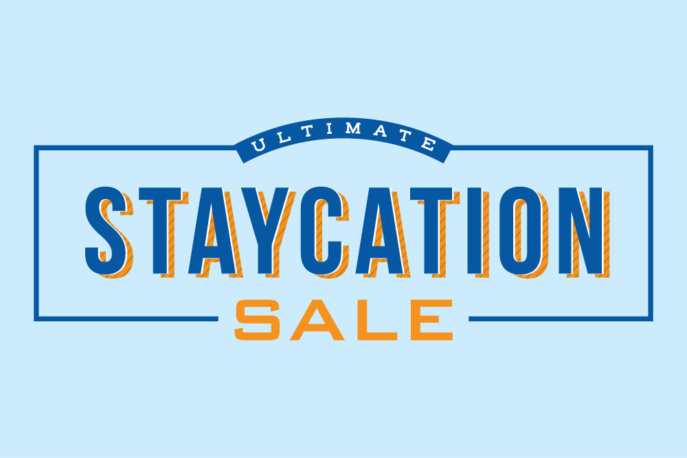 Staycation Sale Logo
