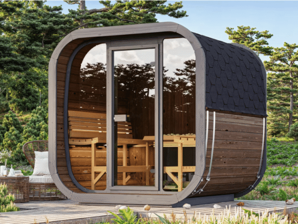 6-Person Cube Outdoor Traditional Sauna