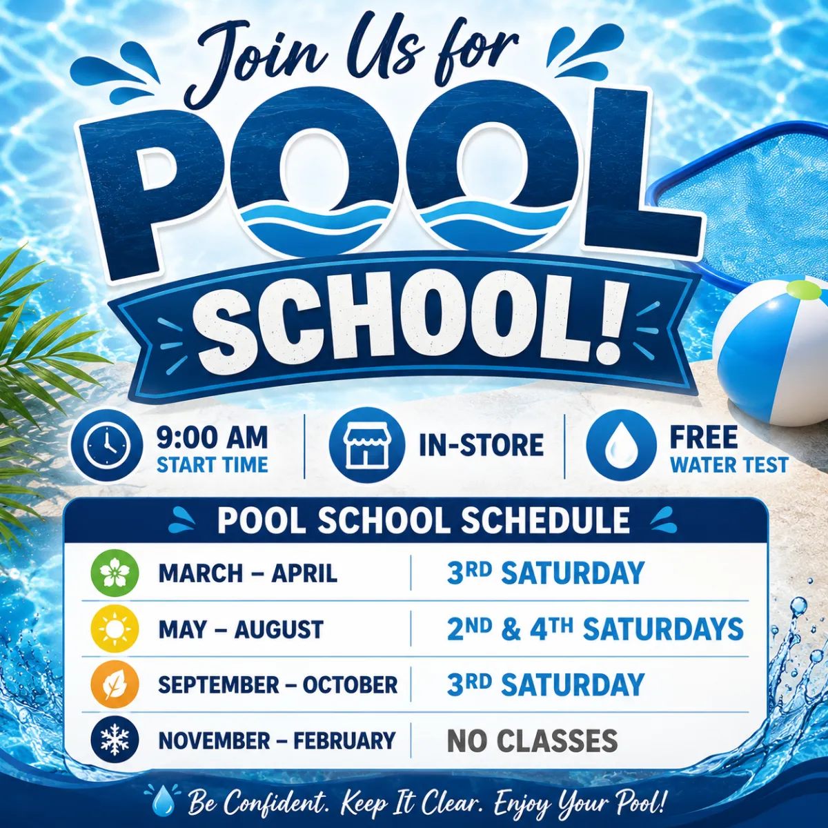ghr pool school graphic